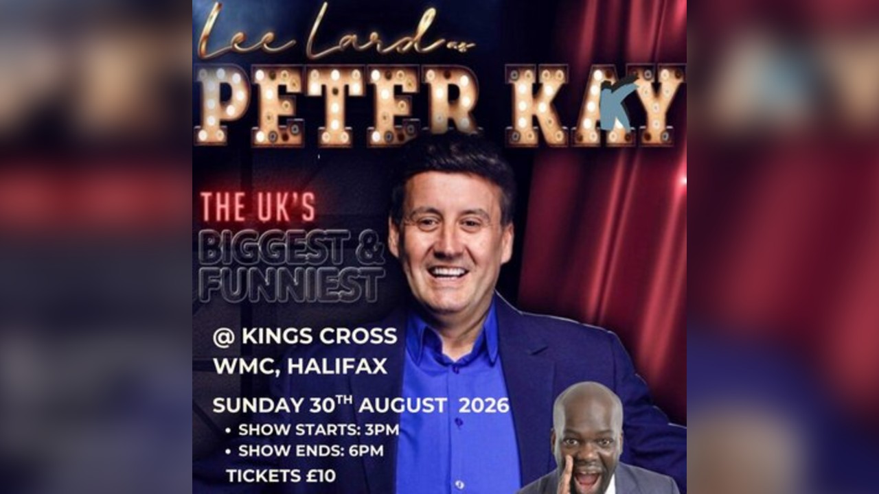 PETER KAY @ KINGS CROSS WMC, Sunday 30th August 2026