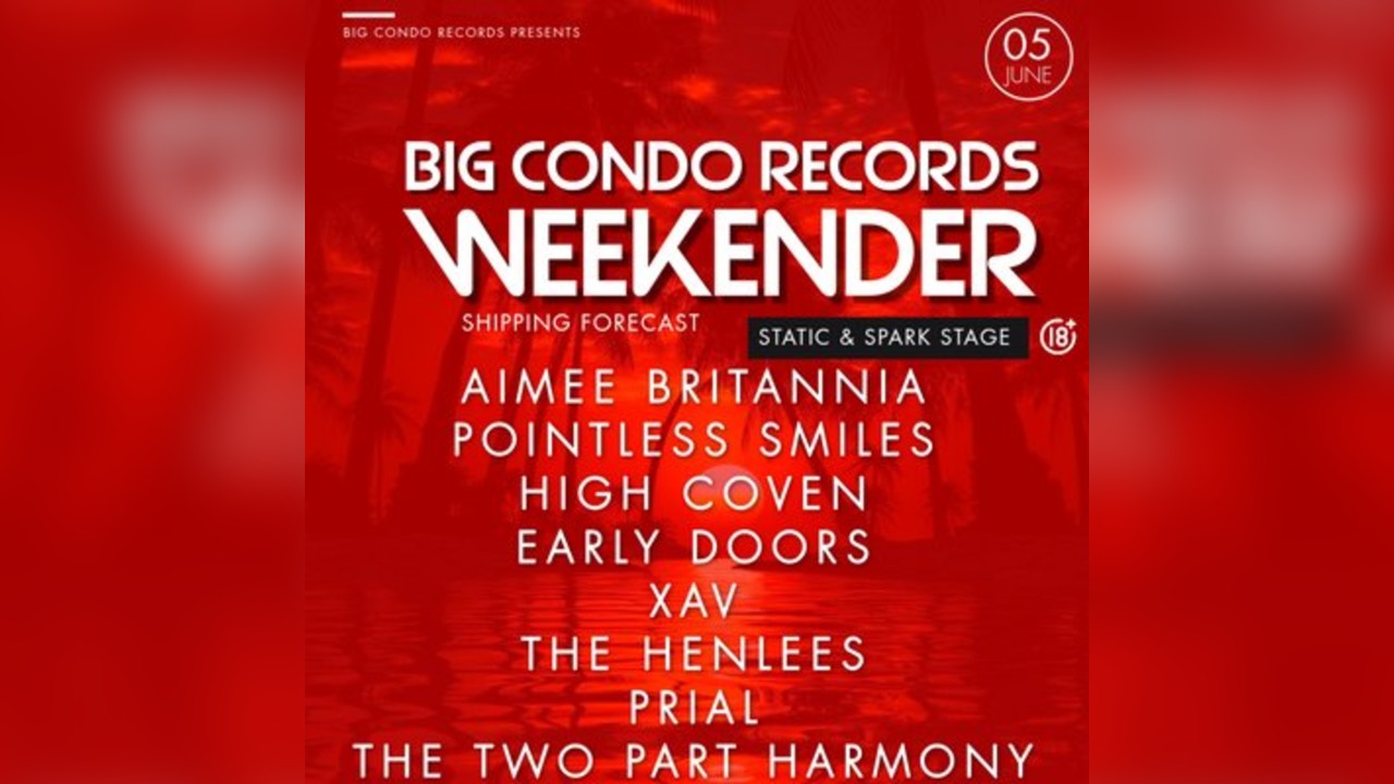Big Condo Records Weekender Presents The Static & Spark Stage