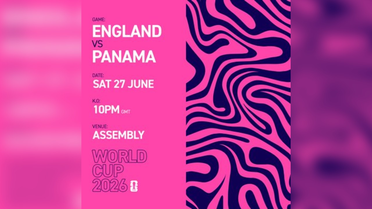 ENGLAND vs PANAMA Sat 27/06/26 [Free Entry Ticket]