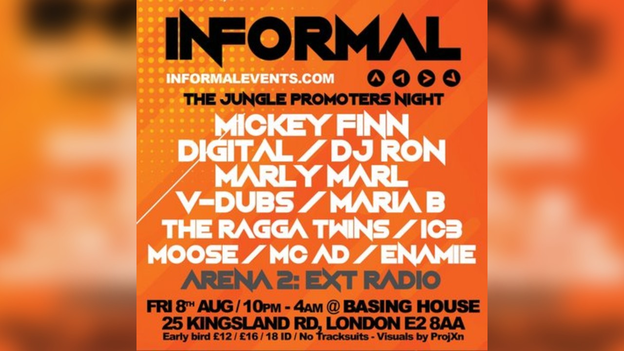 Informal: Jungle promoters night