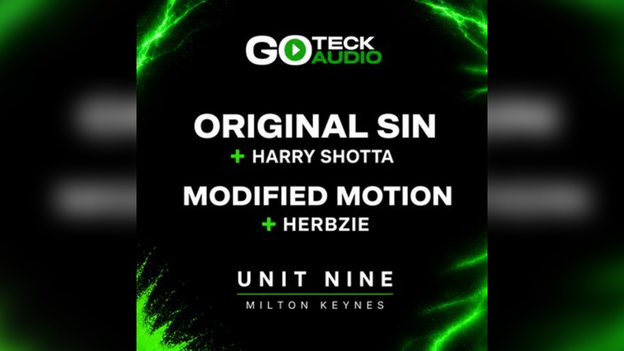 ORIGINAL SIN & MODIFIED MOTION - Unit nine DnB rave