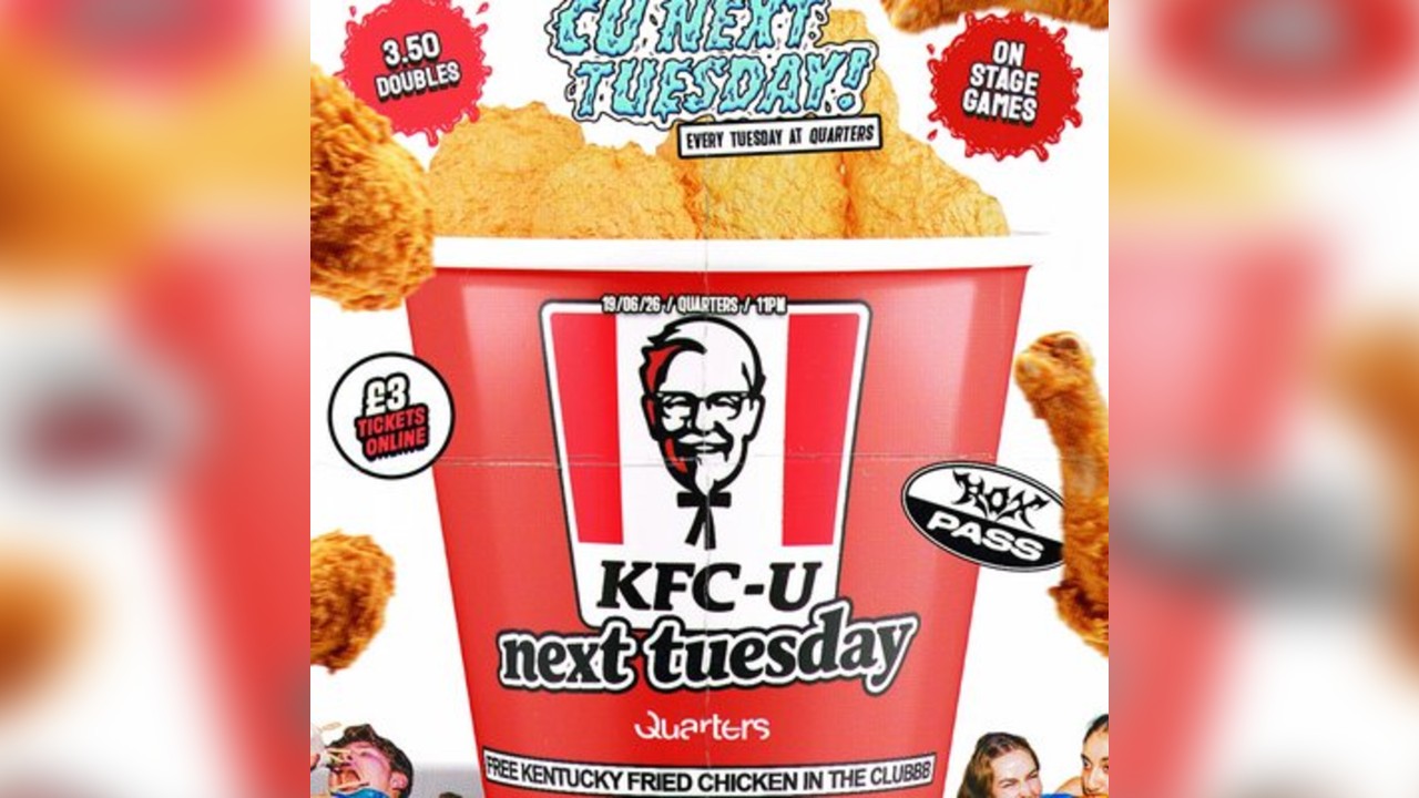 CU Next Tuesday | KFC U Next Tuesday - FREE Chicken | 19/05/2026