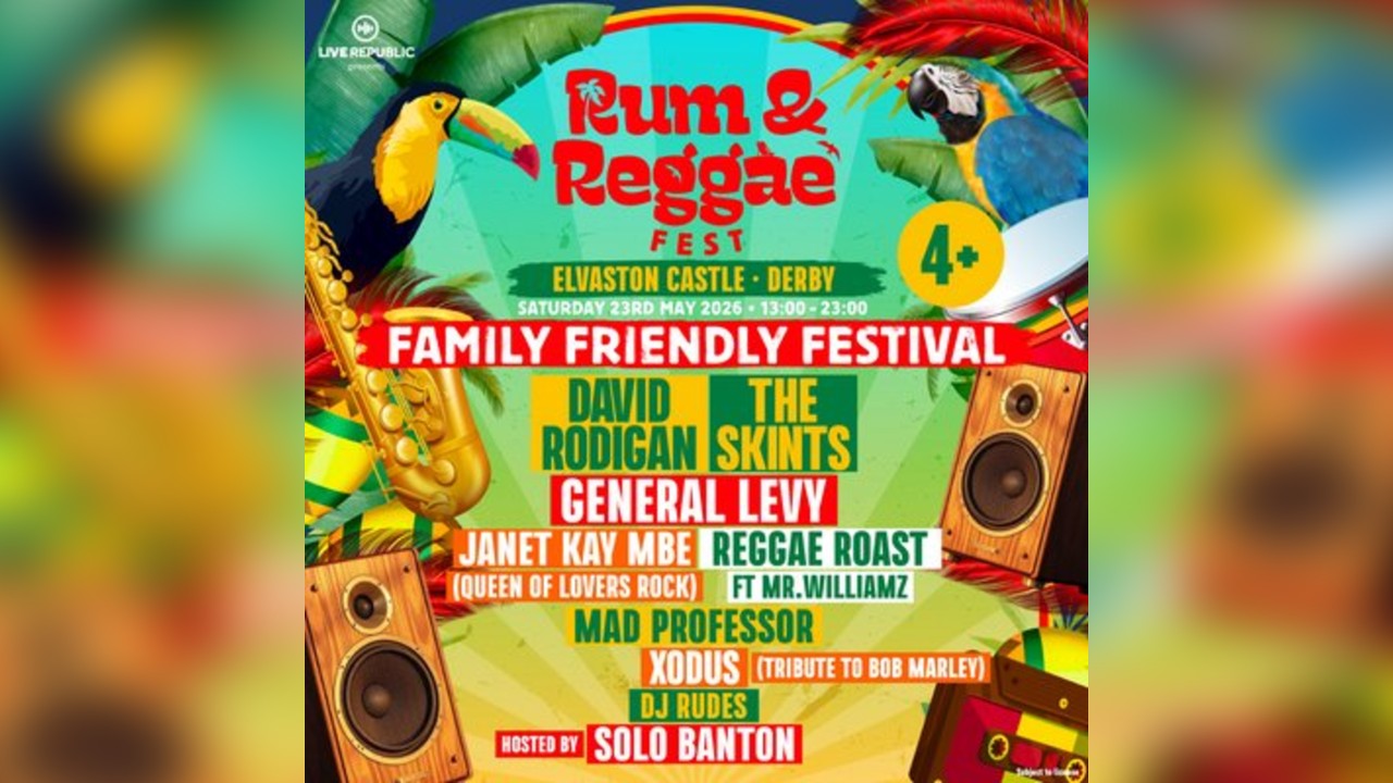 Rum & Reggae 2026 | Elvaston Castle, Derby