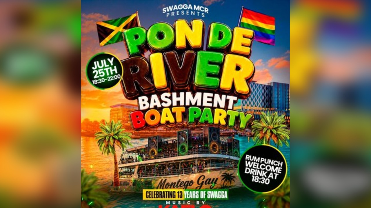 'Pon De River' Bashment Boat Party