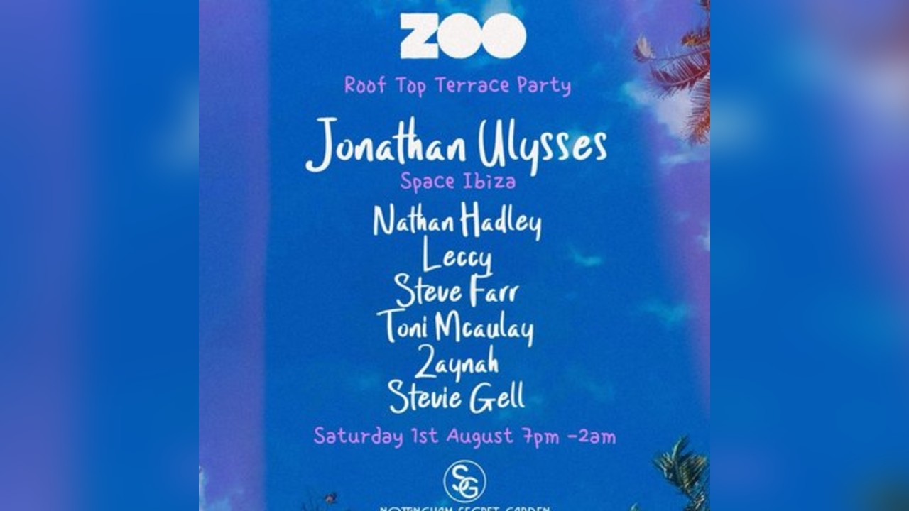 ZOO Secret Garden Party