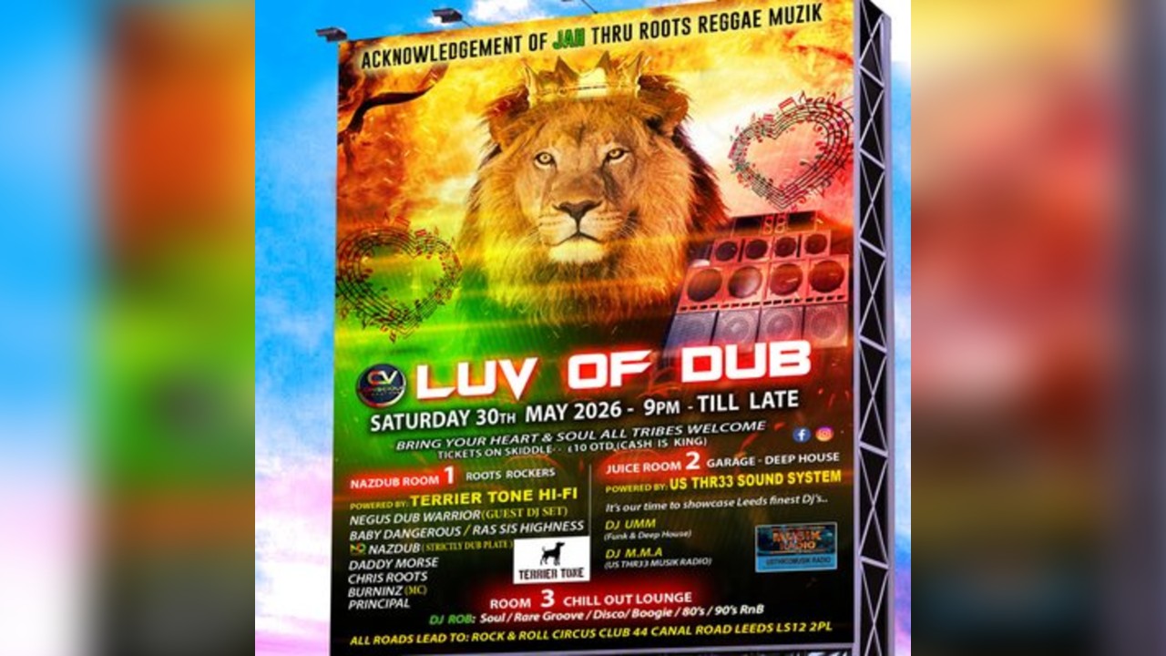 LUV OF DUB ... Roots & Dub, May Session 2026