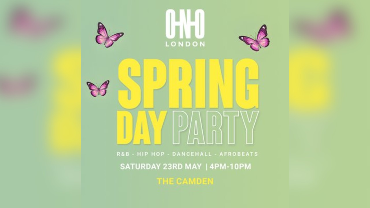 Spring Bank Holiday Day Party (Free B4 5PM With A Ticket)