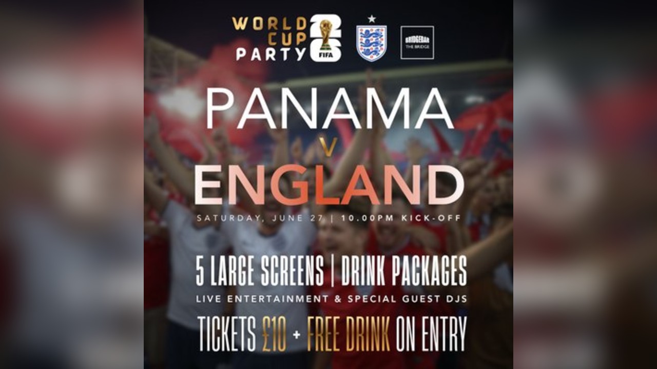 World Cup Party Panama vs England