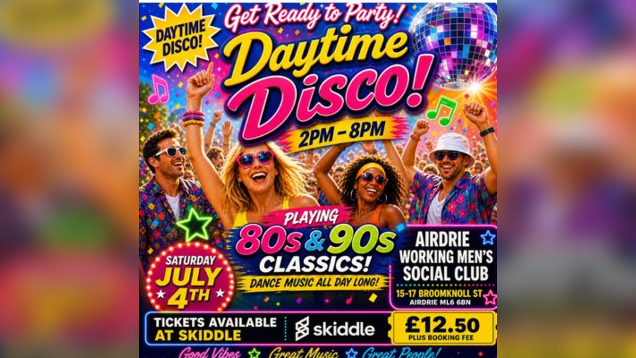 Daytime 80's & 90's disco