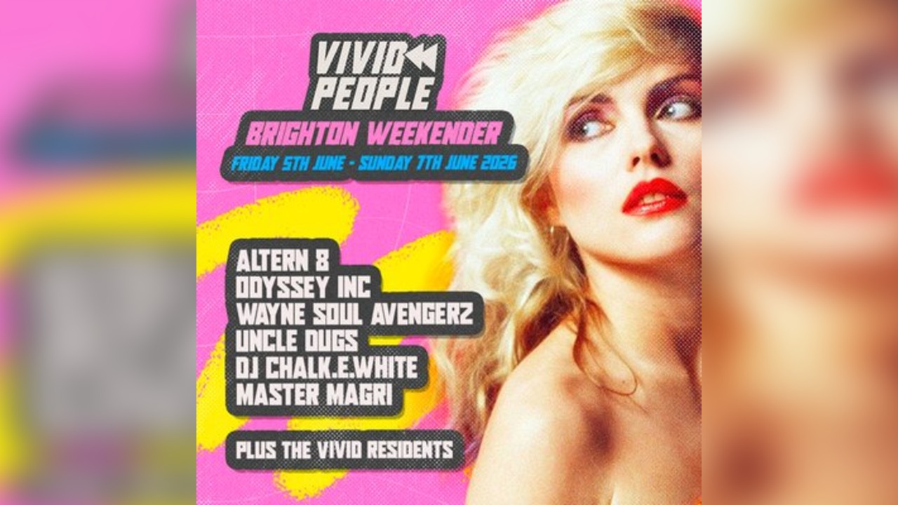 Vivid People 80s & 90s Brighton Weekender