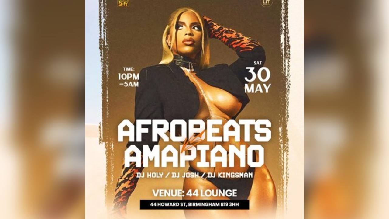 Afrobeats Vs Amapiano Birmingham