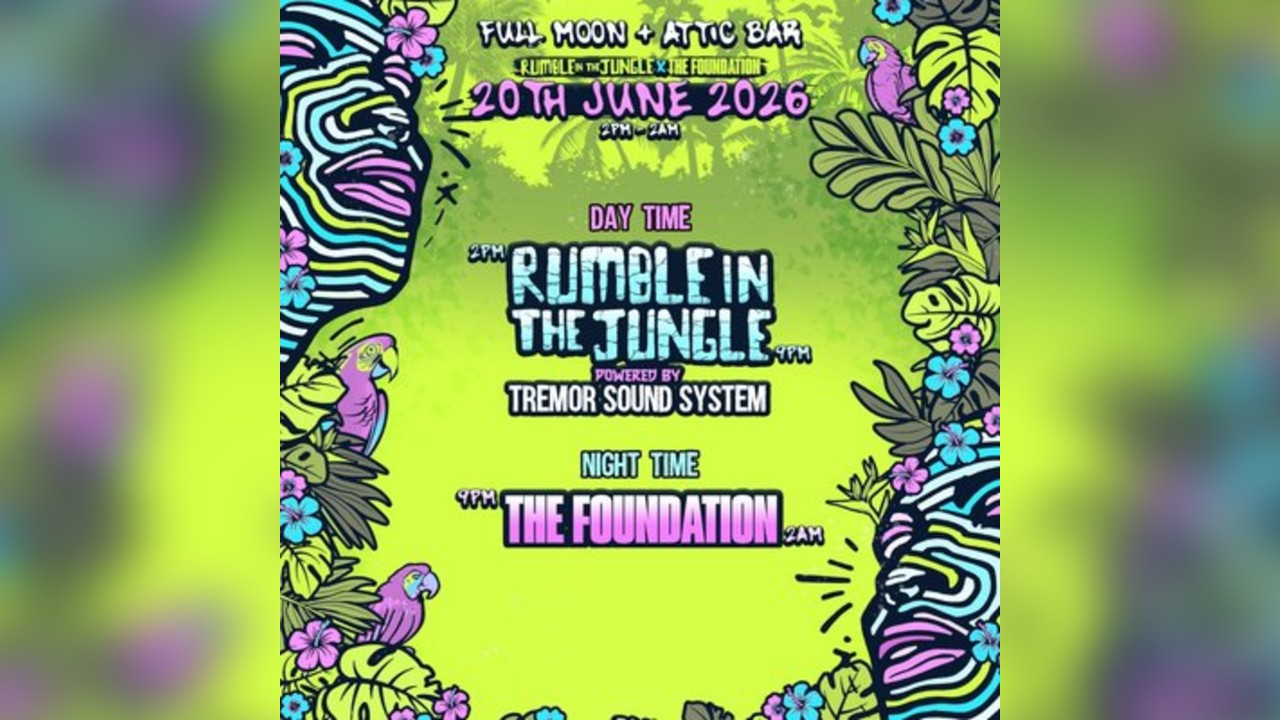 Rumble in the Jungle x The Foundation Yard Party