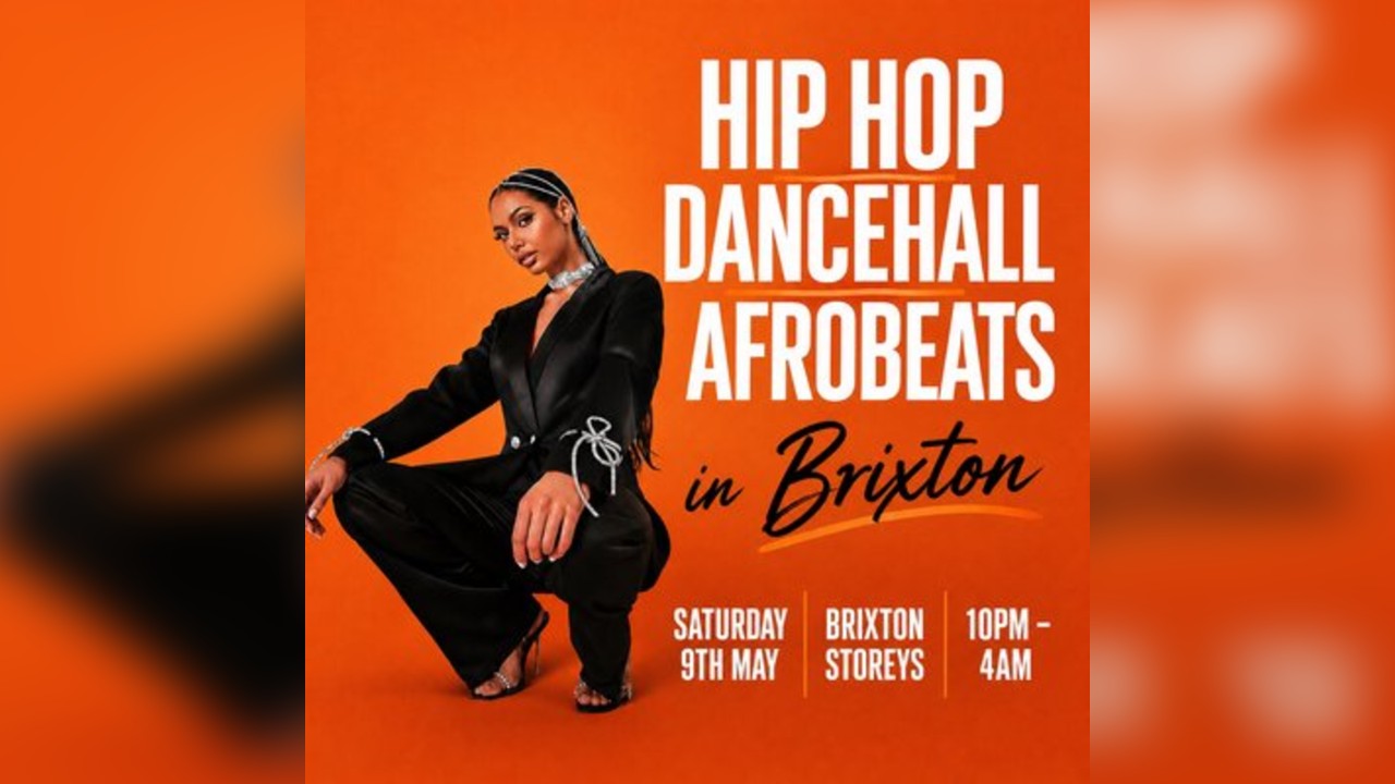 Hip Hop, Dancehall, Afrobeats In Brixton(£5 B4 12AM With Ticket)