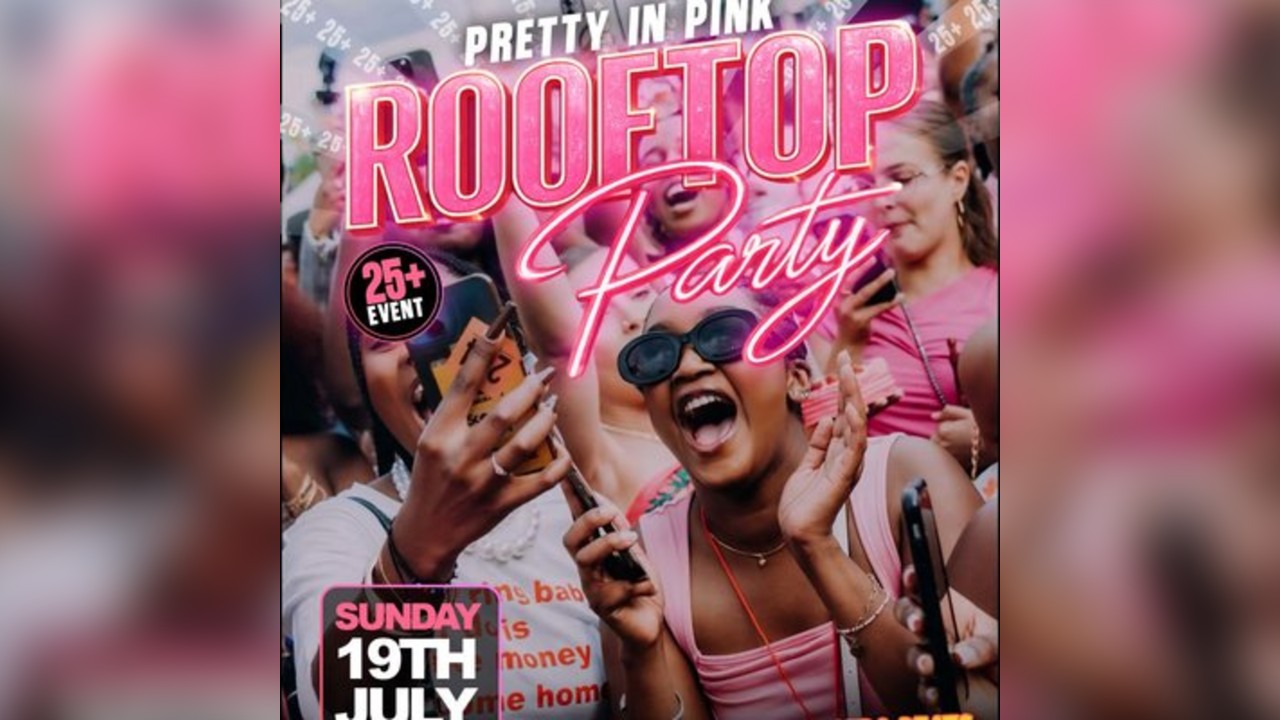 ABNB - Pretty in Pink - Rooftop Party - Birmingham | 25+
