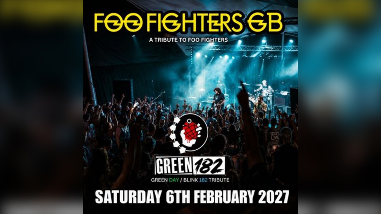 FOO FIGHTERS GB & GREEN 182 Saturday 06/02/27