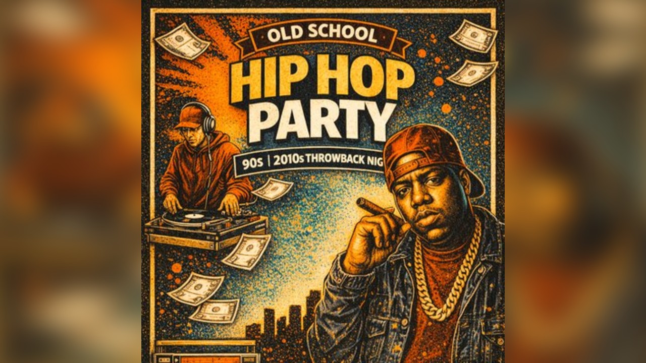 Old school hip hop party