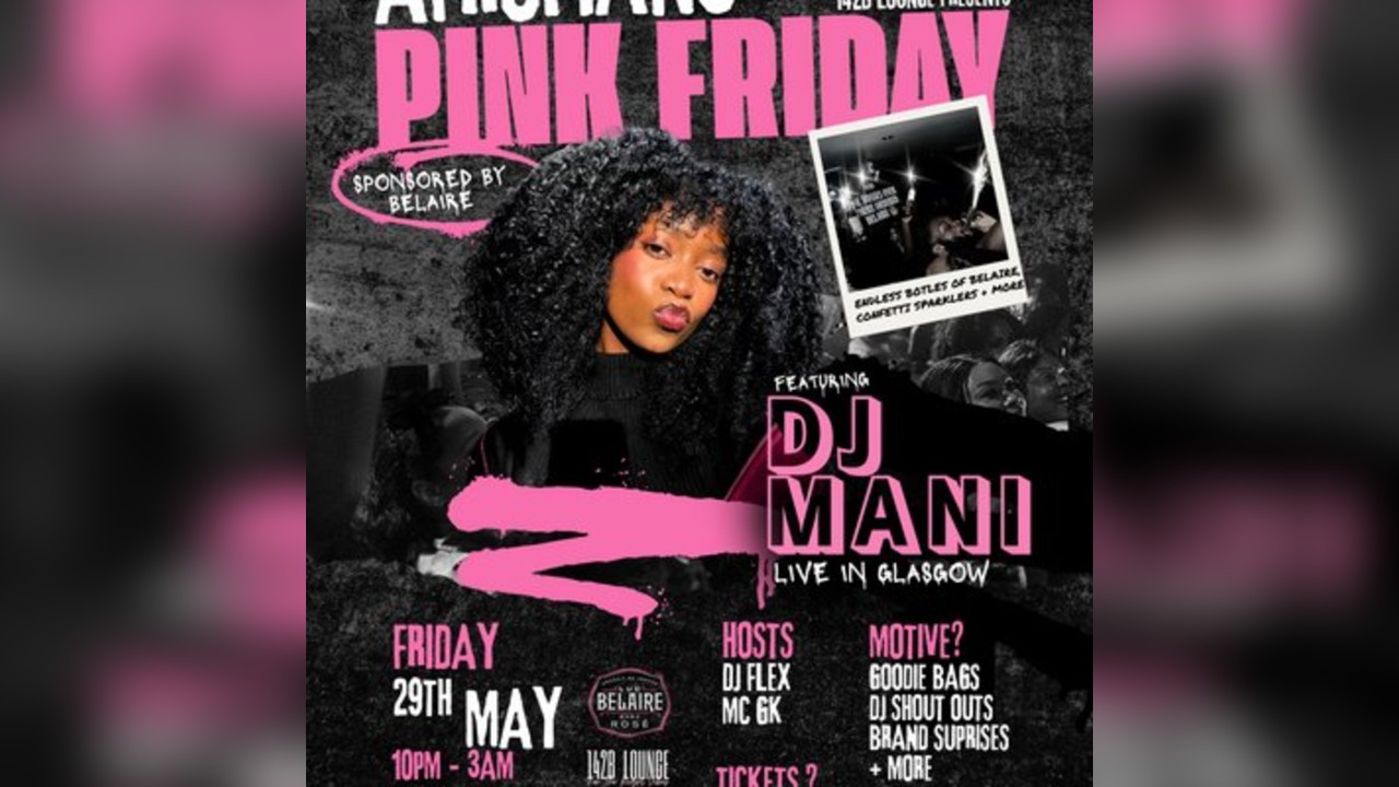 AFROPIANO PINK FRIDAY ~ The Belaire Affair Returns
