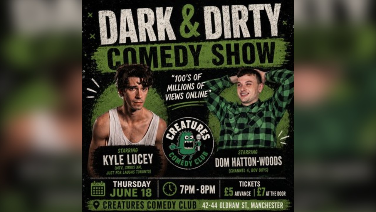 Dark & Dirty Comedy Show || Creatures Comedy Club