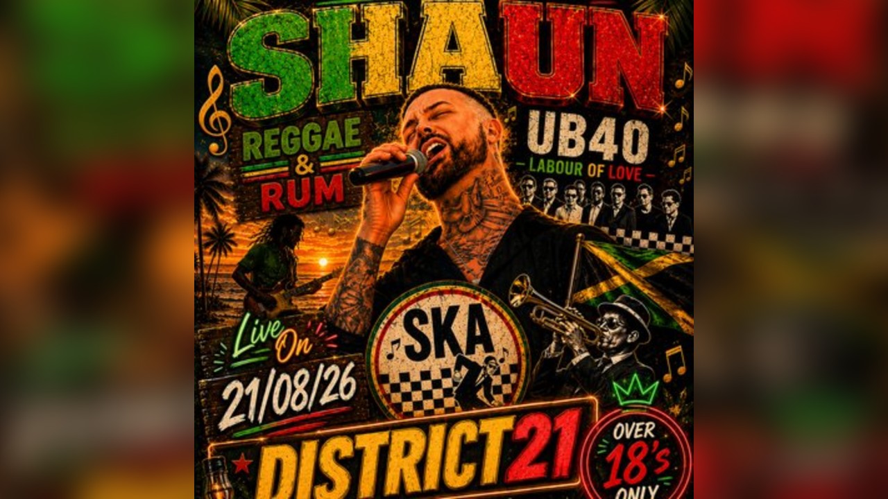 A night of Reggae with Shaun Michael