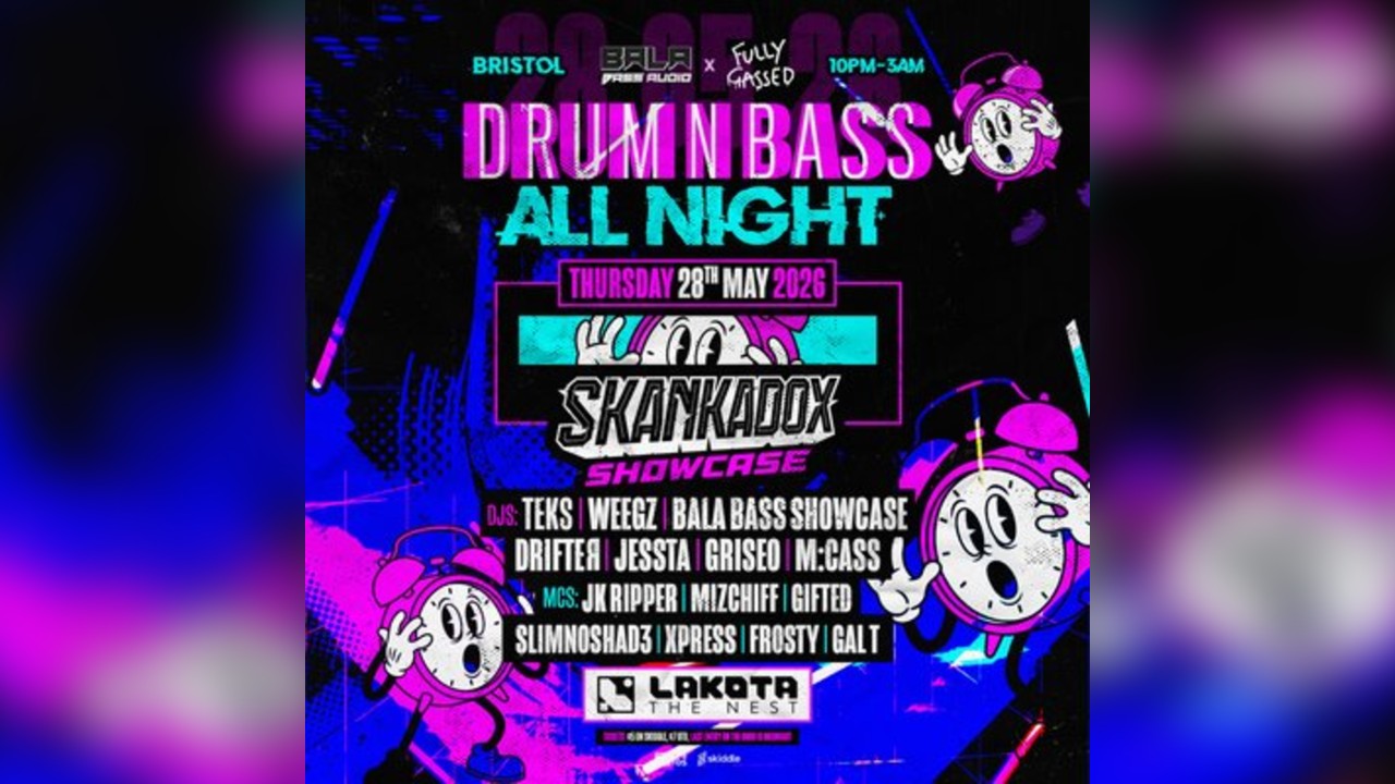 BALA BASS AUDIO x FULLYGASEED drum and bass night