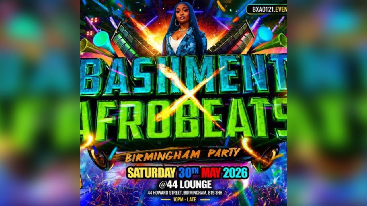 Bashment X Afrobeats - Birmingham Party