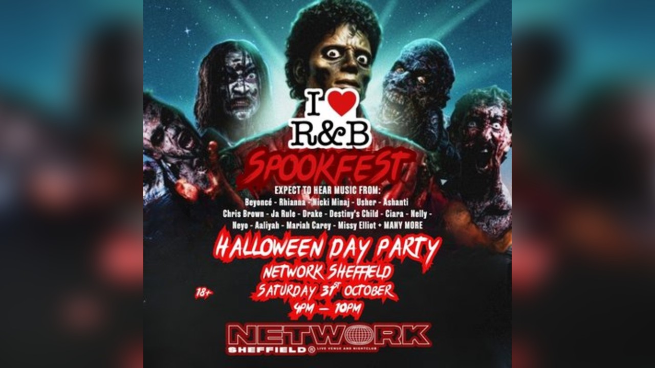 I LOVE R&B SPOOKFEST Halloween Day Party At Network