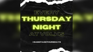 Sabotage Thursdays