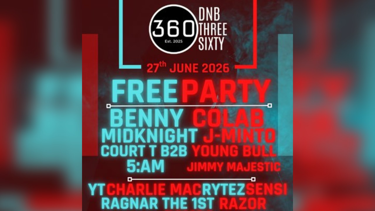 DNB360 - Festival Free pre party 27/6/26