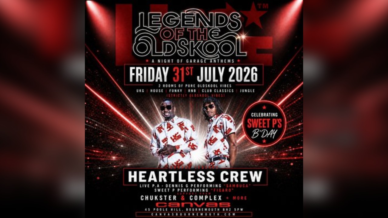 Legends of the OldSkool - A night of Garage Anthems with HLC