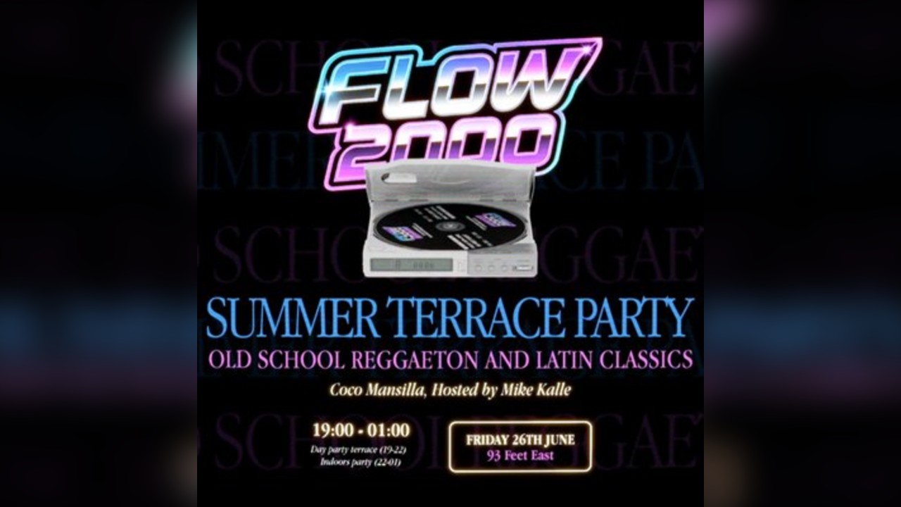 FLOW 2000 SUMMER PARTY - Old School Reggaeton & Latin Hits