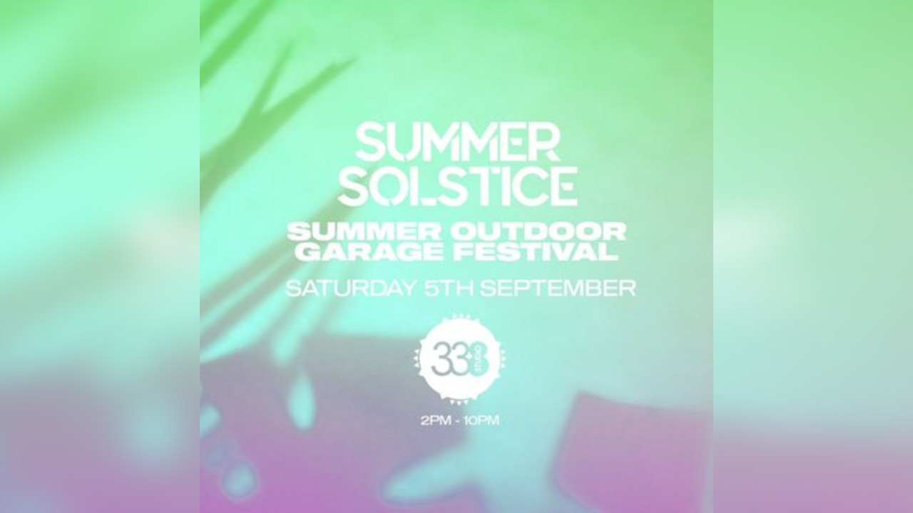 Summer Outdoor Garage Festival - Studio 338 London