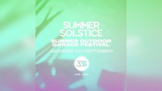 Summer Outdoor Garage Festival - Studio 338 London