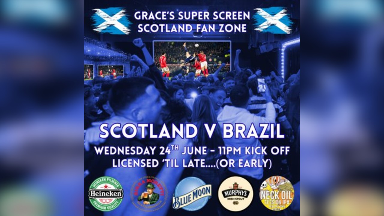 Scotland v Brazil - *SUPER SCREEN*