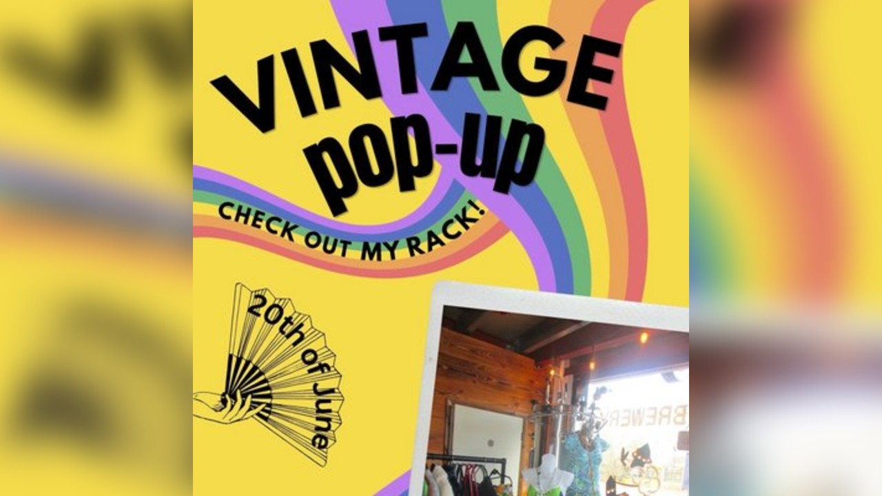 CHECK OUT MY RACK - Vintage pop-up shop