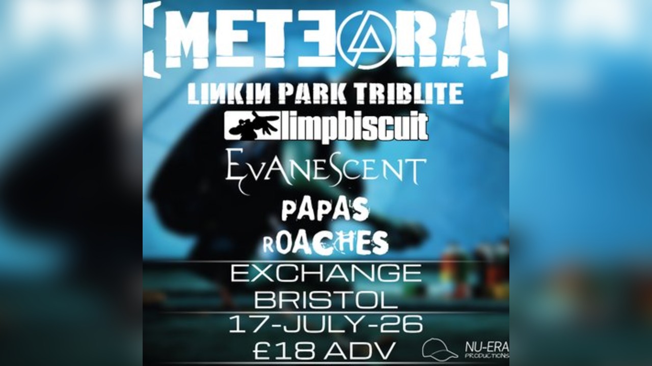 Meteora Linkin Park| Nu Revolution Tour 2026 | Exchange Bristol