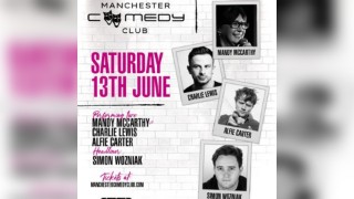Manchester Comedy Club presents: SIMON WOZNIACK AND FRIENDS