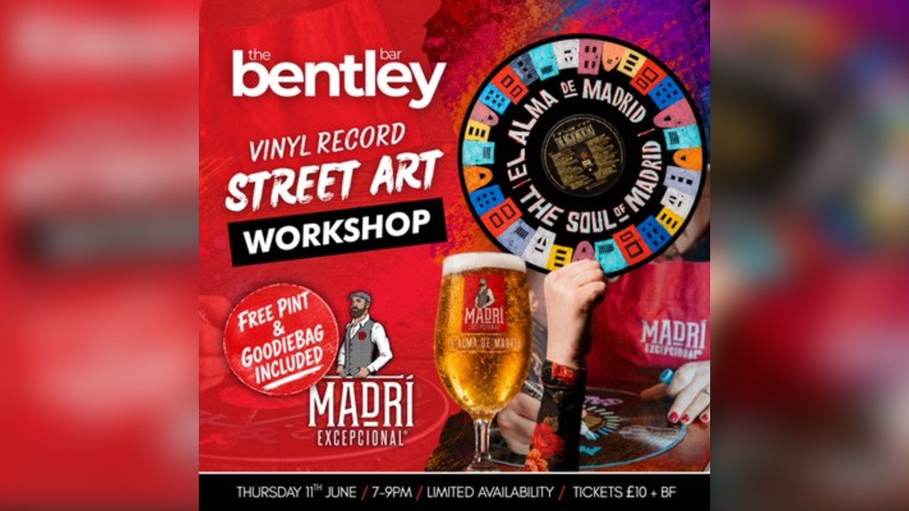Vinyl Record Street Art Workshop