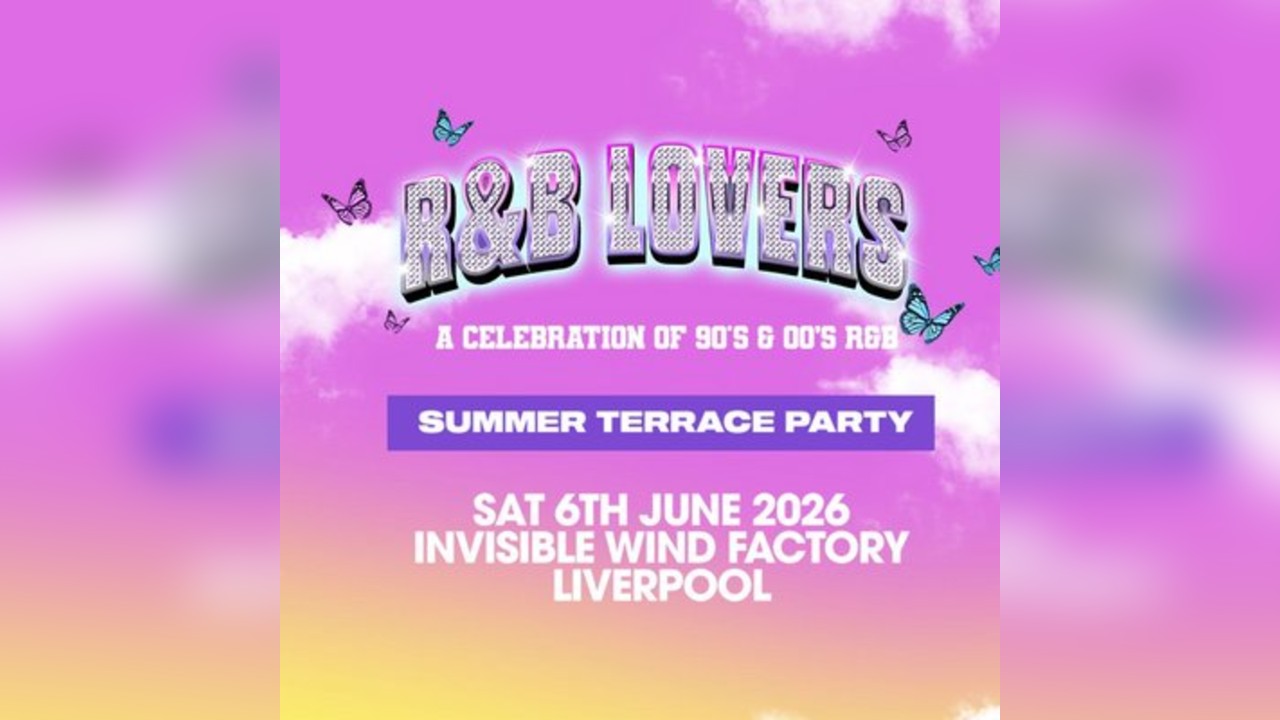 R&B Outdoor Terrace Party - Saturday 6th June