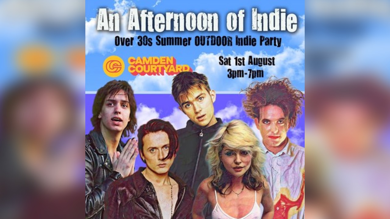 CAMDEN An Afternoon of Indie: Over 30s Summer Outdoor Party
