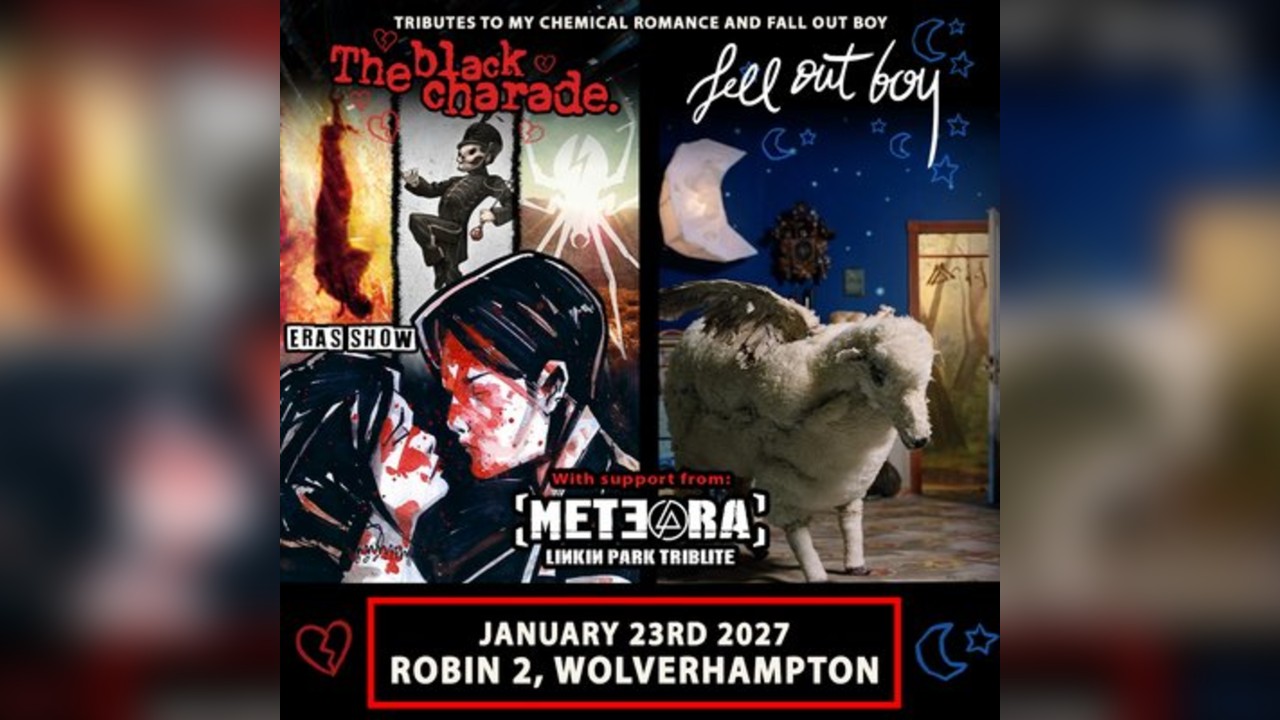 The Black Charade, Fell Out Boy & Meteora | The Robin 2
