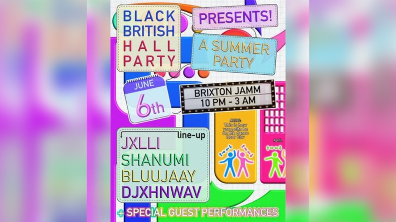 Black British Hall Party