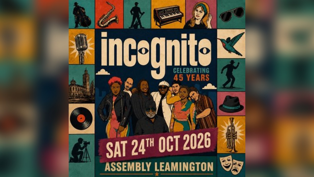 INCOGNITO Saturday 24/10/26