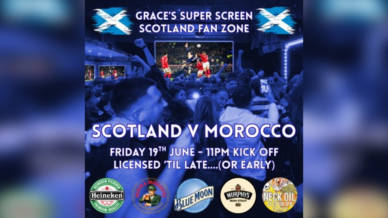 Scotland v Morocco - *SUPER SCREEN*