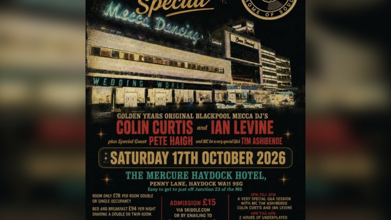 Blackpool Mecca Special 2026