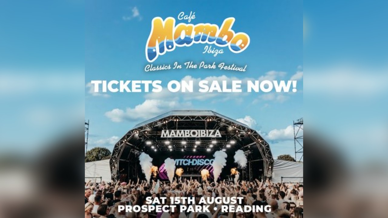 Cafe Mambo Ibiza Classics In The Park Festival