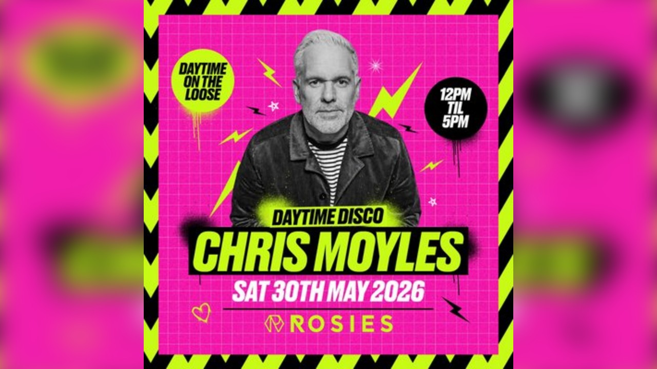 Chris Moyles EXCLUSIVE DJ Set - ROSIES Birmingham DAYTIME CLUB