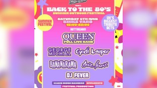 Back to the 80's Summer Outdoor Tribute Festival