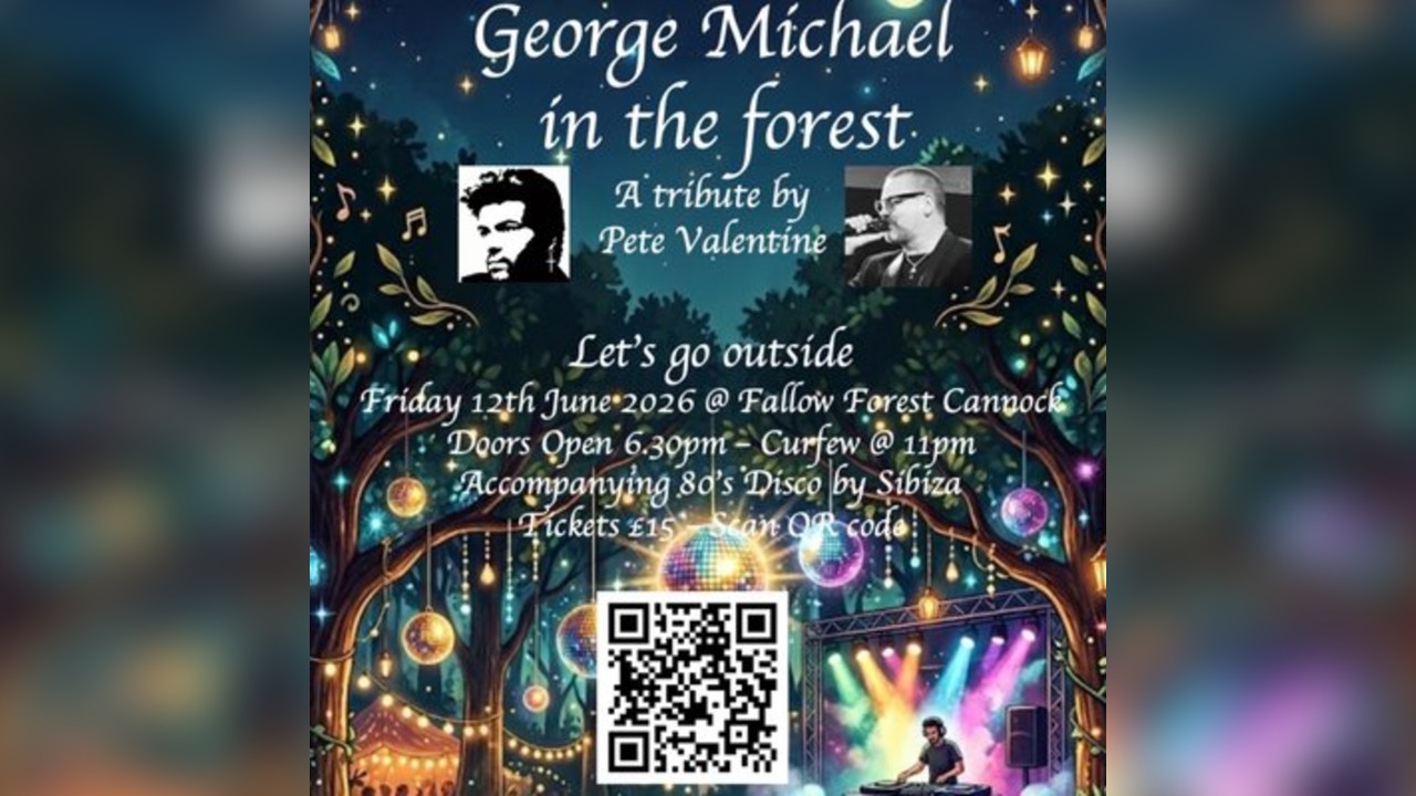 George Michael at Fallow Forest Cannock Chase