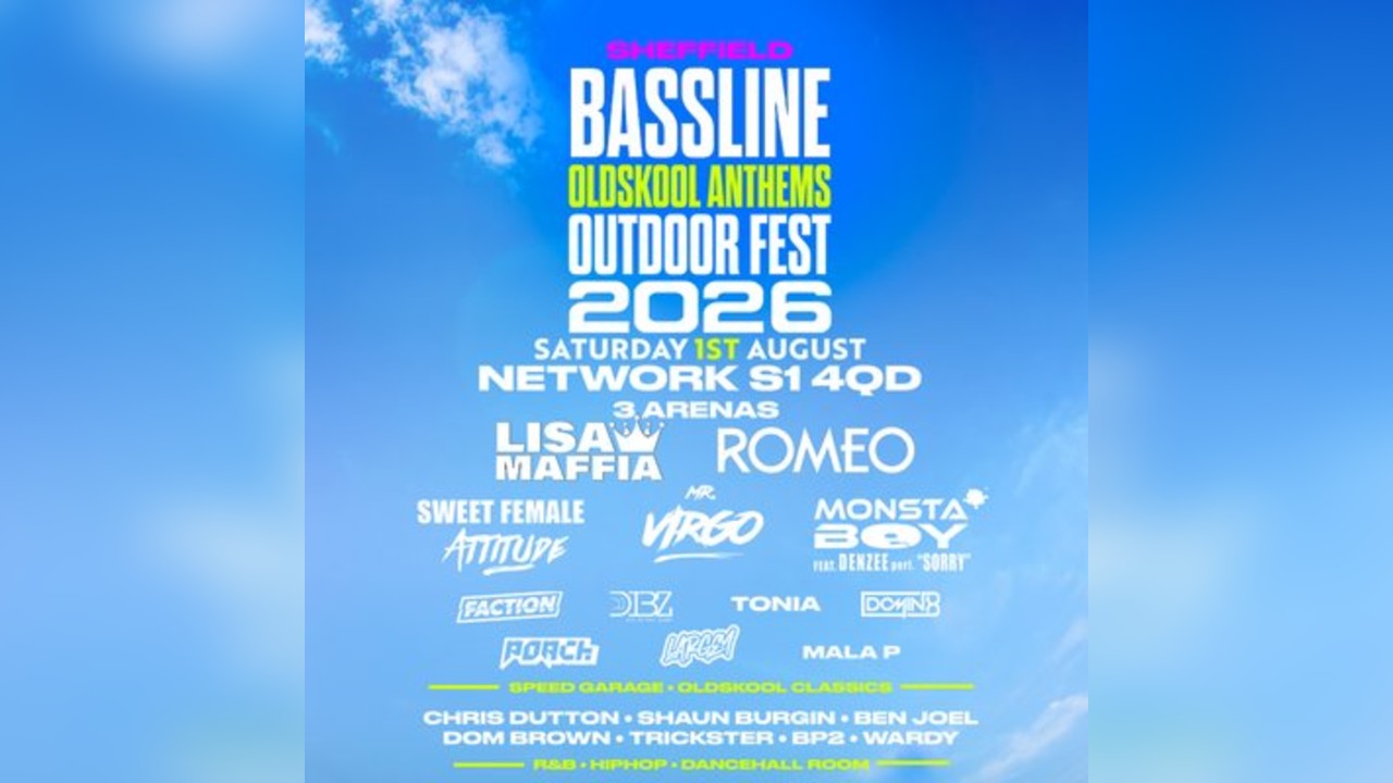 Bassline Oldskool Anthems Sheffield Outdoor Fest