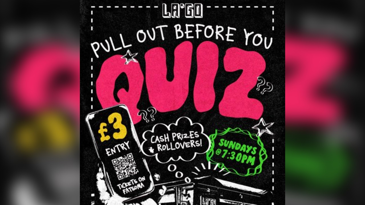 Pull Out Before you QUIZ... Quiz Night